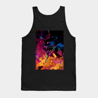 Neon Berserk Mecha Tank Top